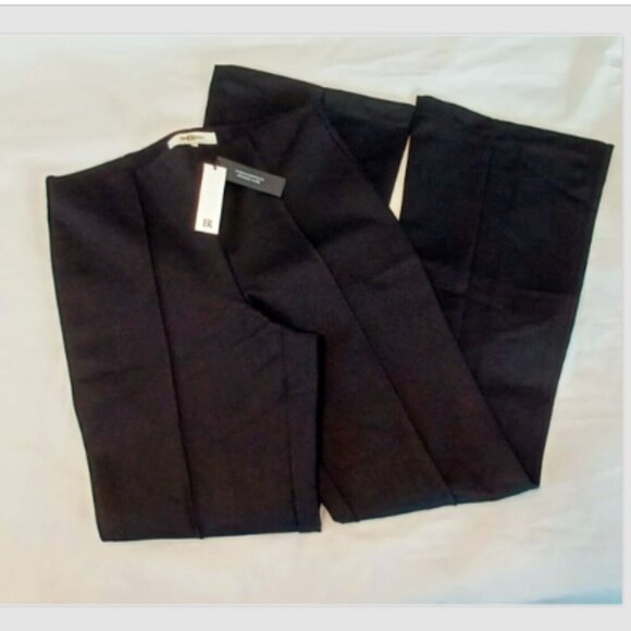 NWT Banana Republic Black High Rise Straight Everywhere Ponte Ankle Pants - Picture 5 of 7